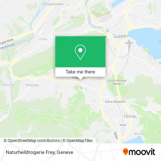 Naturheildrogerie Frey map