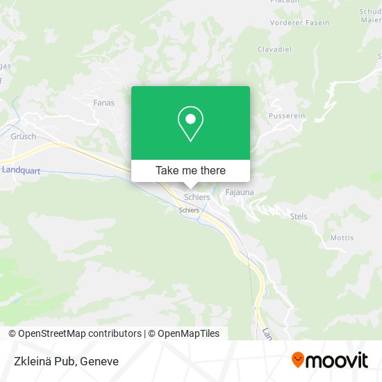 Zkleinä Pub map