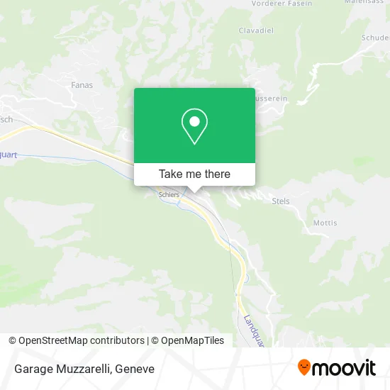 Garage Muzzarelli map