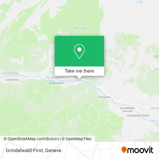 Grindelwald-First map