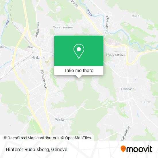 Hinterer Rüebisberg map