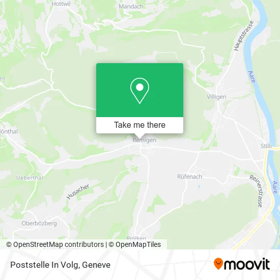 Poststelle In Volg map