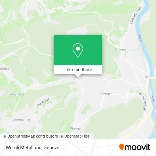 Wernli Metallbau map