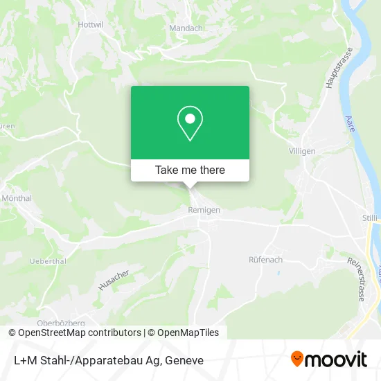 L+M Stahl-/Apparatebau Ag map