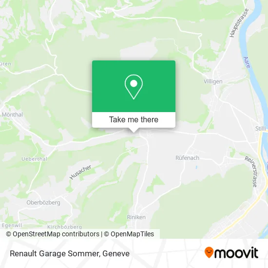 Renault Garage Sommer map