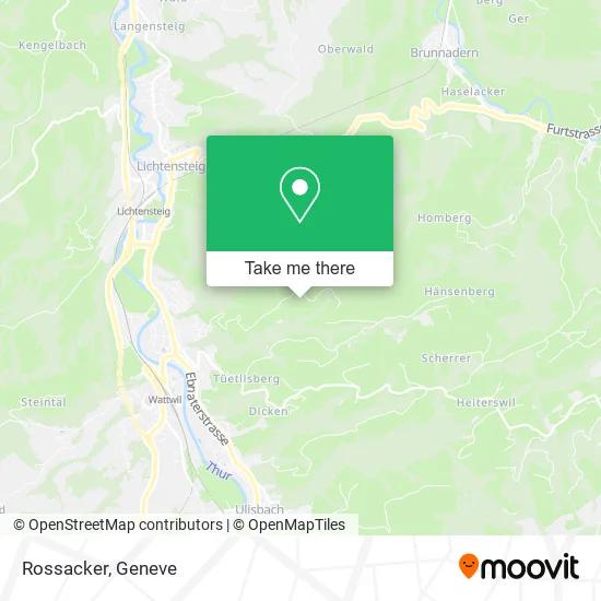 Rossacker map