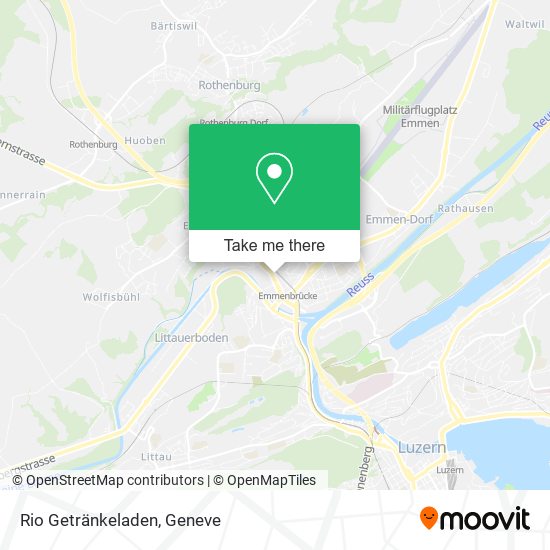 Rio Getränkeladen map