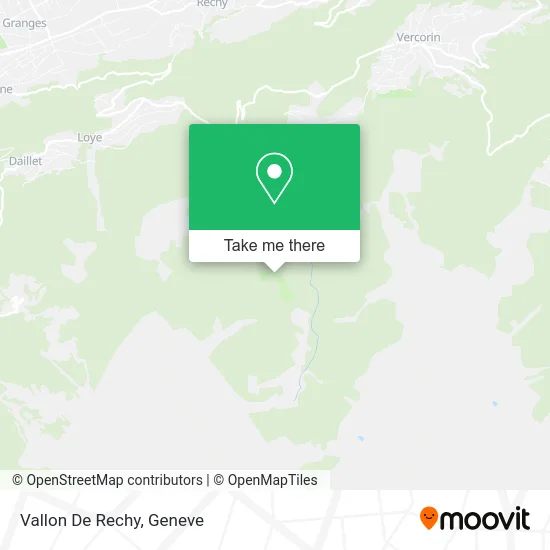 Vallon De Rechy map