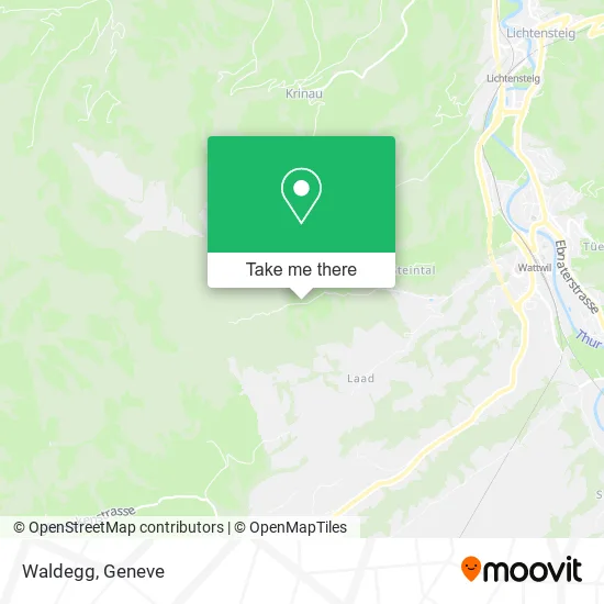Waldegg map