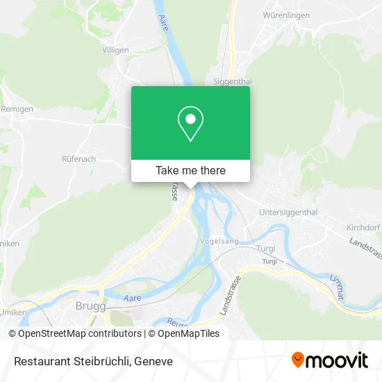 Restaurant Steibrüchli map