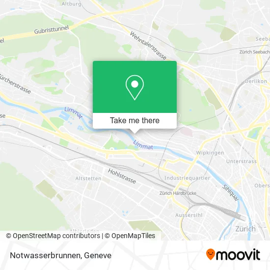 Notwasserbrunnen map