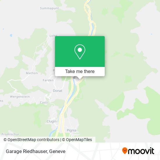 Garage Riedhauser map