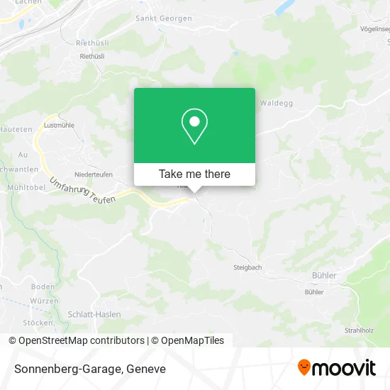 Sonnenberg-Garage map