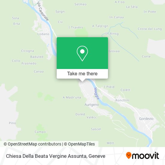 Chiesa Della Beata Vergine Assunta map