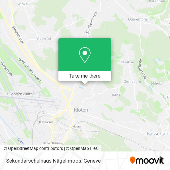 Sekundarschulhaus Nägelimoos map