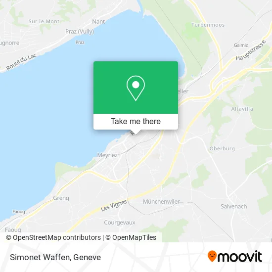 Simonet Waffen map