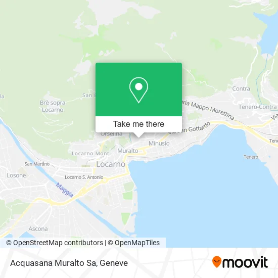 Acquasana Muralto Sa map