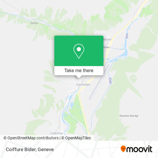 Coiffure Bider map