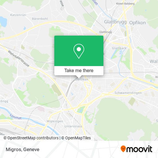 Migros map