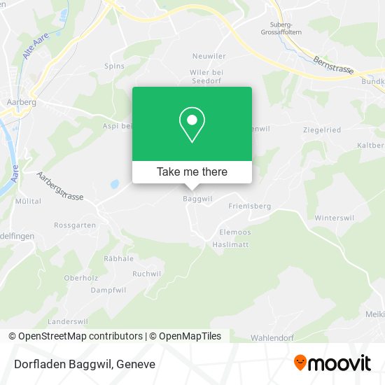Dorfladen Baggwil map