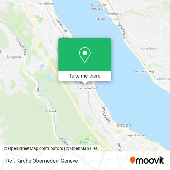 Ref. Kirche Oberrieden map