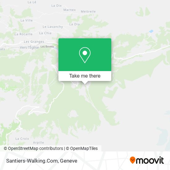 Santiers-Walking.Com map