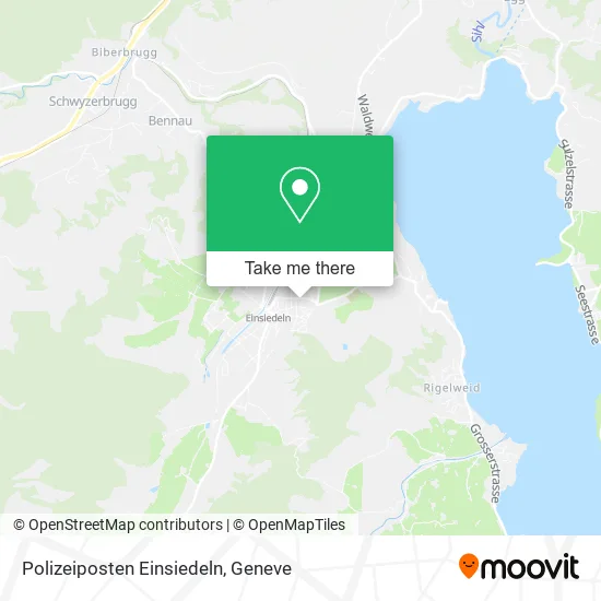 Polizeiposten Einsiedeln map