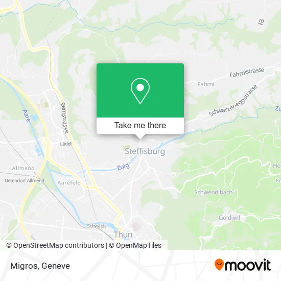 Migros map