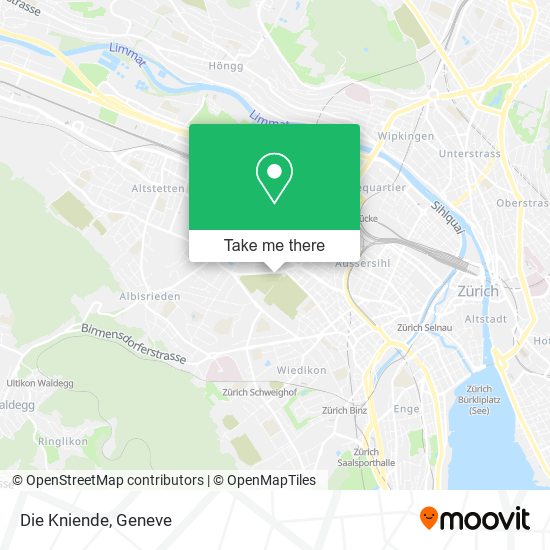 Die Kniende map