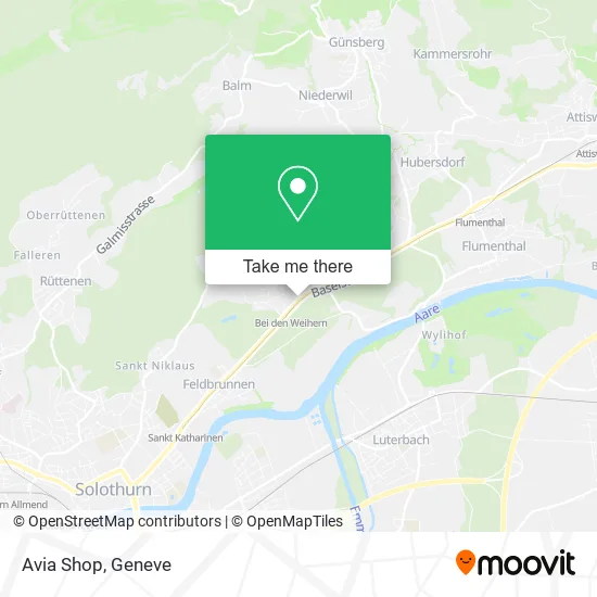 Avia Shop map