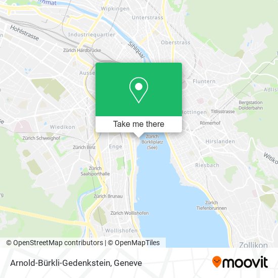 Arnold-Bürkli-Gedenkstein map