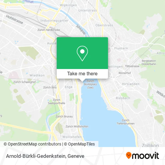 Arnold-Bürkli-Gedenkstein map