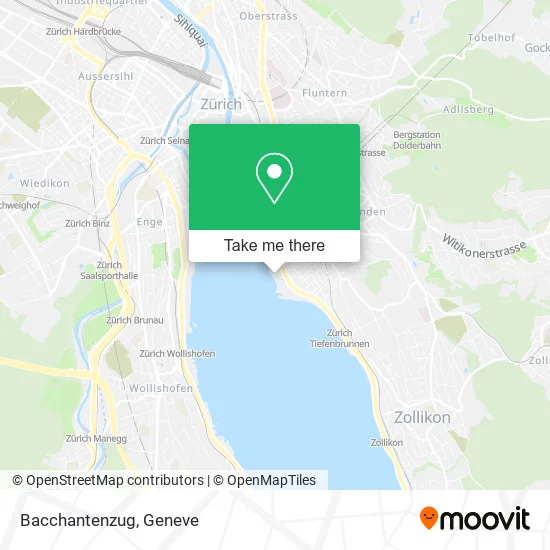 Bacchantenzug map