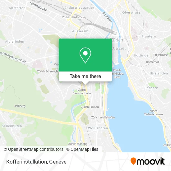 Kofferinstallation map