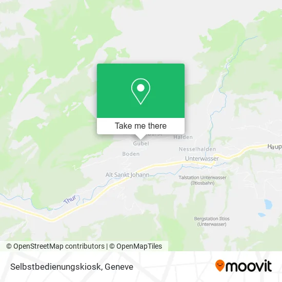 Selbstbedienungskiosk map