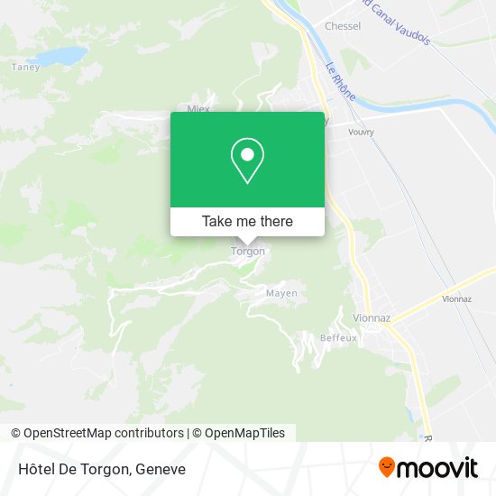 Hôtel De Torgon map