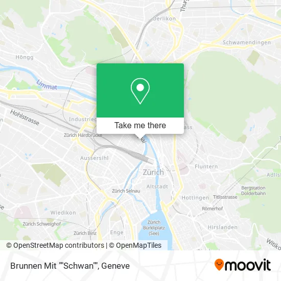 Brunnen Mit ""Schwan"" map