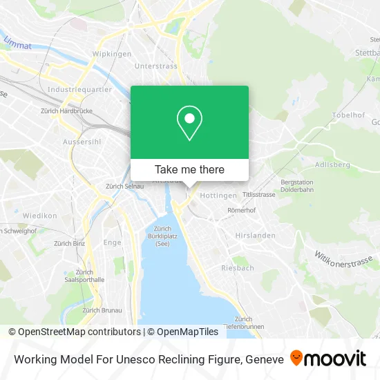 Working Model For Unesco Reclining Figure map