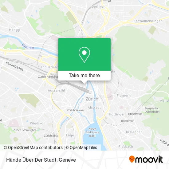 Hände Über Der Stadt map