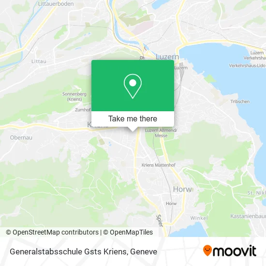 Generalstabsschule Gsts Kriens map