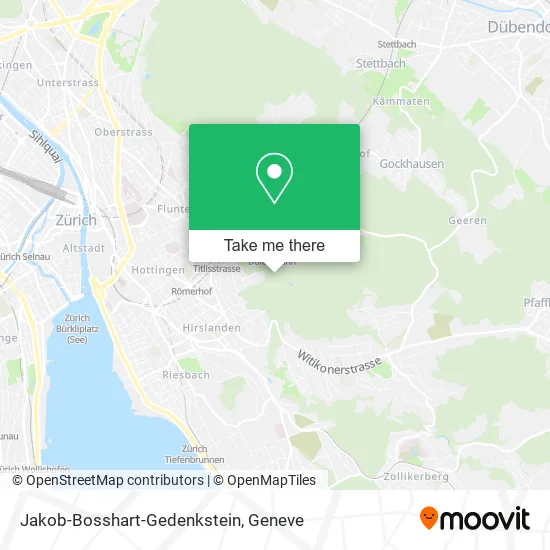 Jakob-Bosshart-Gedenkstein map
