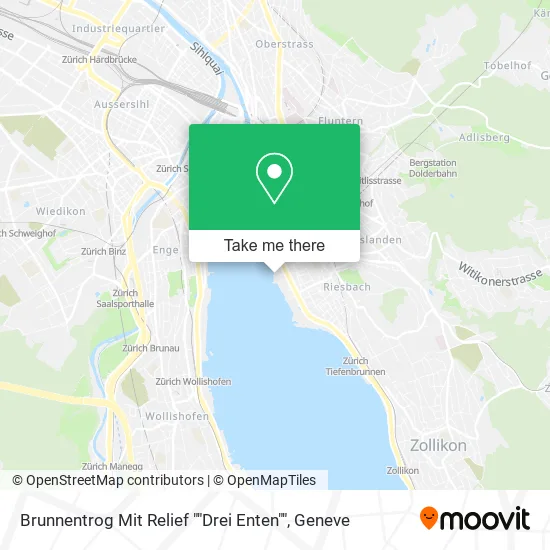 Brunnentrog Mit Relief ""Drei Enten"" map
