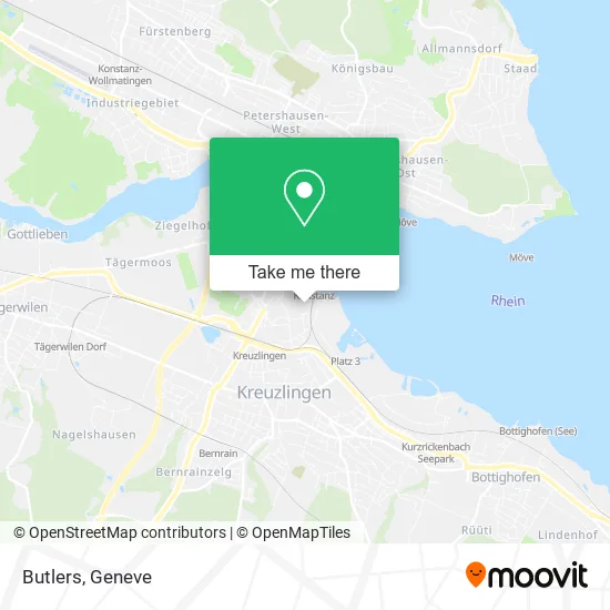 Butlers map