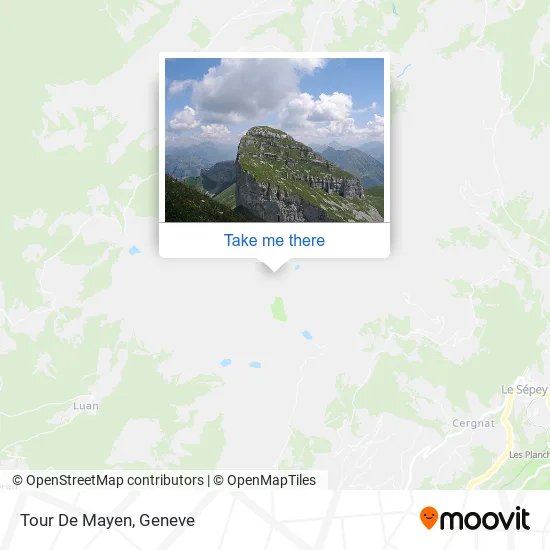 Tour De Mayen map