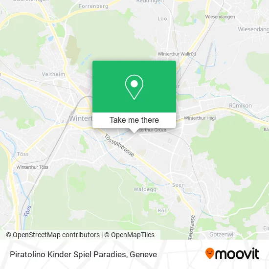 Piratolino Kinder Spiel Paradies map
