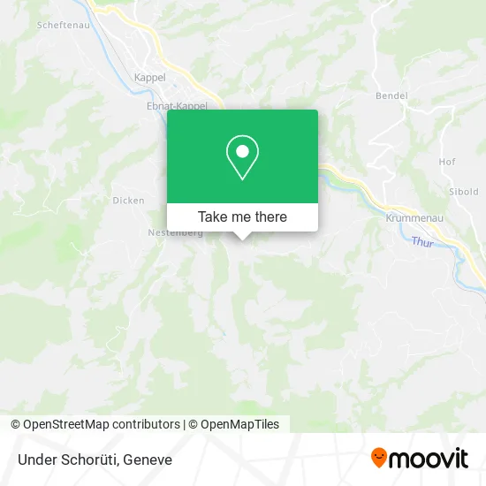 Under Schorüti map