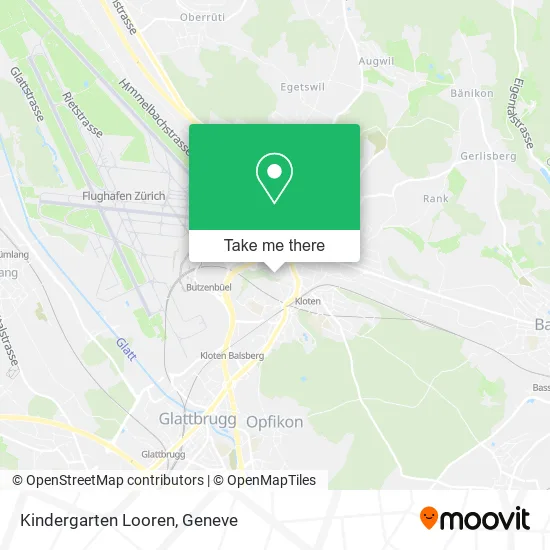 Kindergarten Looren map