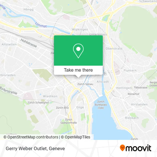 Gerry Weber Outlet map