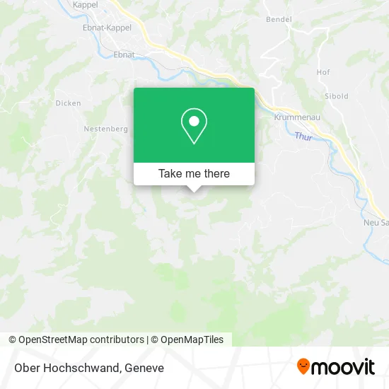 Ober Hochschwand map