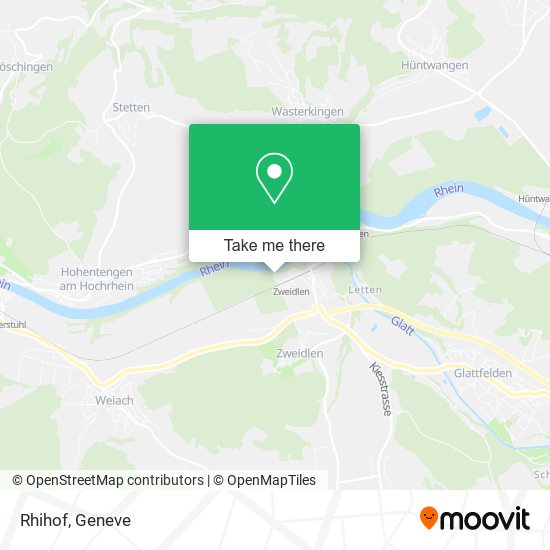 Rhihof map
